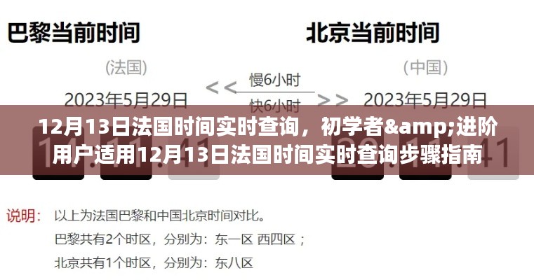 法國時間實時查詢指南，初學(xué)者與進階用戶適用步驟詳解（12月13日）