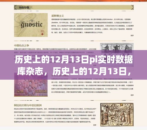 歷史上的12月13日，PI實時數據庫雜志深度解析與回顧