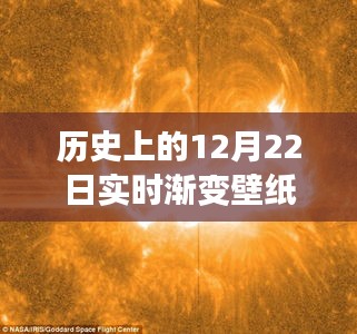 歷史上的12月22日，勵志漸變壁紙背后的自信與成就感魔法之旅