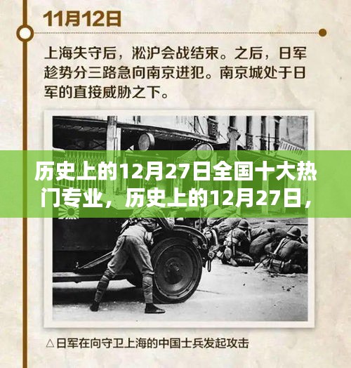 揭秘全國(guó)熱門(mén)專業(yè)科技革新之路，歷史上的十二月二十七日熱門(mén)專業(yè)回顧