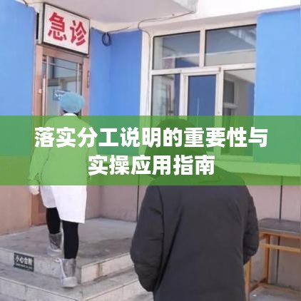 落實分工說明的重要性與實操應用指南