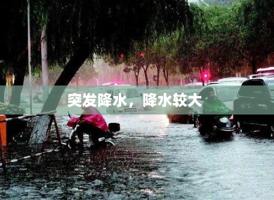 突發(fā)降水，降水較大 