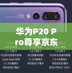 華為P20 Pro尊享京東獨(dú)家優(yōu)惠，專業(yè)攝影與頂尖性能的完美融合！
