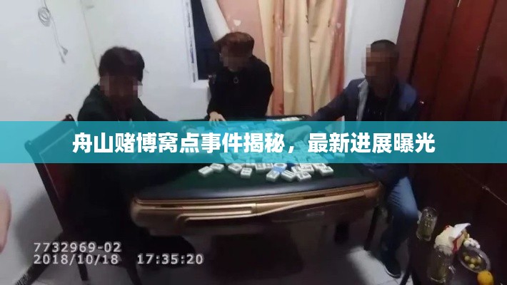 舟山賭博窩點事件揭秘，最新進展曝光