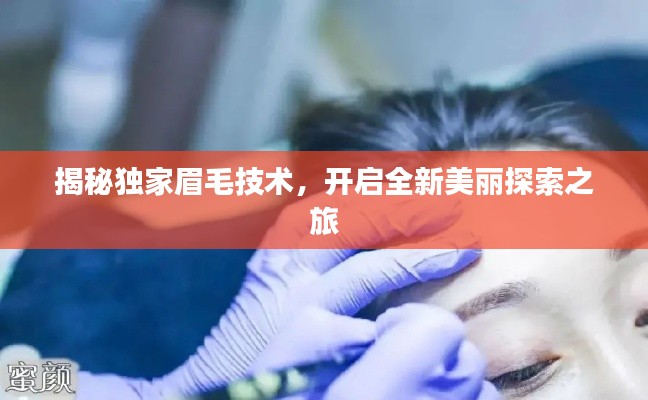 揭秘獨家眉毛技術(shù)，開啟全新美麗探索之旅