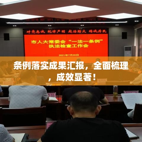條例落實成果匯報，全面梳理，成效顯著！