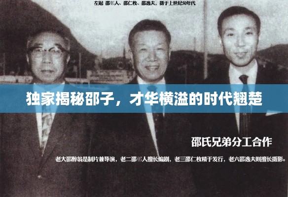 獨家揭秘邵子，才華橫溢的時代翹楚