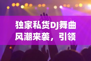 獨家私貨DJ舞曲風(fēng)潮來襲，引領(lǐng)舞曲新潮流，讓你欲罷不能！