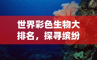 世界彩色生物大排名，探尋繽紛生命之美