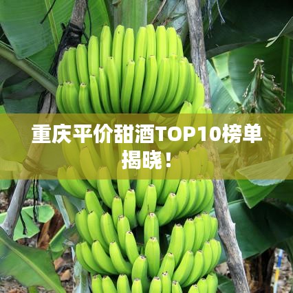 重慶平價(jià)甜酒TOP10榜單揭曉！
