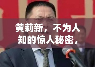 黃莉新，不為人知的驚人秘密，全網(wǎng)熱議熱議熱議！