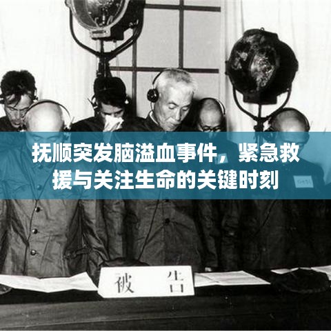 撫順突發(fā)腦溢血事件，緊急救援與關(guān)注生命的關(guān)鍵時(shí)刻