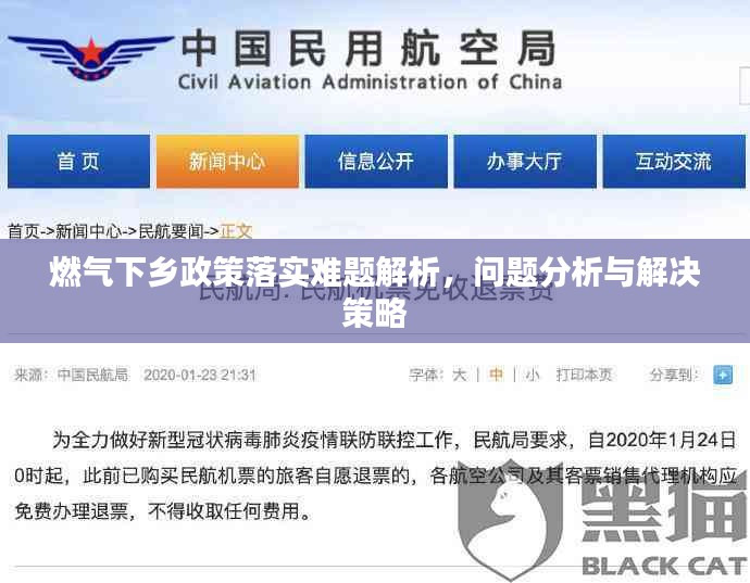 燃?xì)庀锣l(xiāng)政策落實(shí)難題解析，問題分析與解決策略