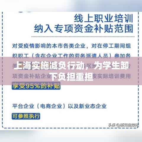 上海實(shí)施減負(fù)行動(dòng)，為學(xué)生卸下負(fù)擔(dān)重?fù)?dān)