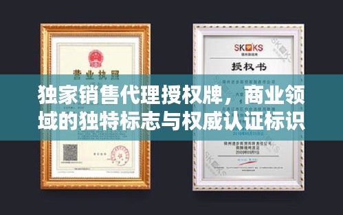 獨家銷售代理授權(quán)牌，商業(yè)領(lǐng)域的獨特標(biāo)志與權(quán)威認(rèn)證標(biāo)識