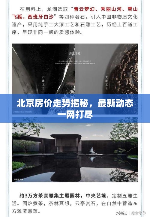 北京房價走勢揭秘，最新動態(tài)一網(wǎng)打盡