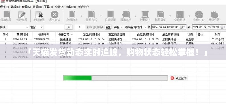 「天貓發(fā)貨動(dòng)態(tài)實(shí)時(shí)追蹤，購(gòu)物狀態(tài)輕松掌握！」