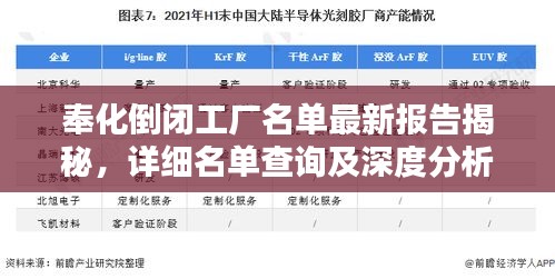 奉化倒閉工廠名單最新報(bào)告揭秘，詳細(xì)名單查詢及深度分析