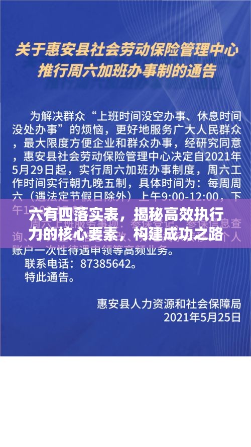 六有四落實表，揭秘高效執(zhí)行力的核心要素，構(gòu)建成功之路！