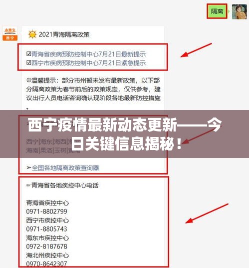 西寧疫情最新動態(tài)更新——今日關(guān)鍵信息揭秘！