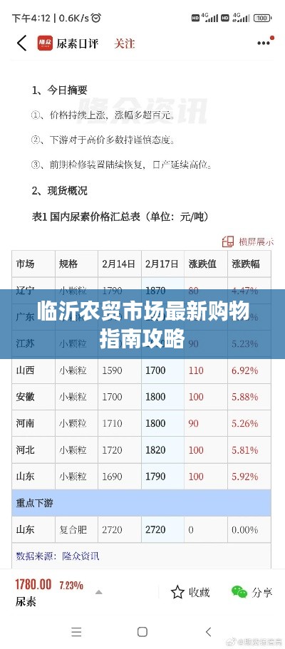 臨沂農(nóng)貿(mào)市場(chǎng)最新購物指南攻略