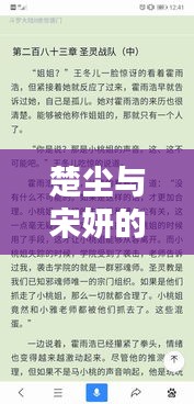 楚塵與宋妍的奇妙世界，百度搜索小說精彩呈現(xiàn)！