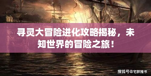 尋靈大冒險進化攻略揭秘，未知世界的冒險之旅！