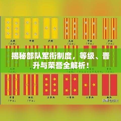 揭秘部隊(duì)軍銜制度，等級(jí)、晉升與榮譽(yù)全解析！