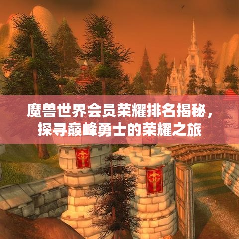 魔獸世界會(huì)員榮耀排名揭秘，探尋巔峰勇士的榮耀之旅